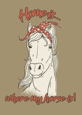 Bandana Horse Saying