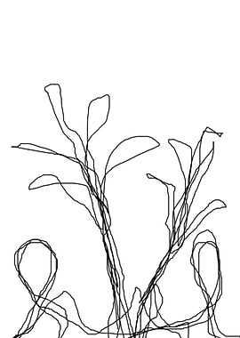 original abstract scribble