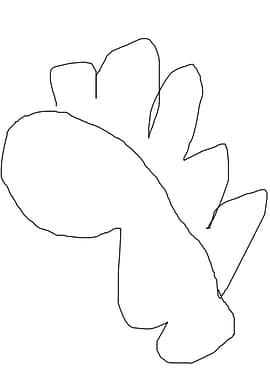 original abstract pen line