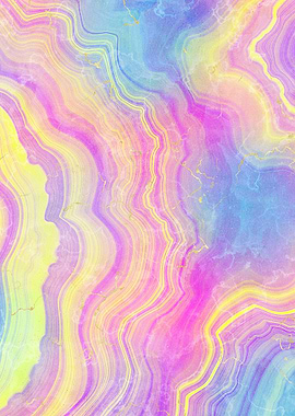 Neon Agate Texture 08