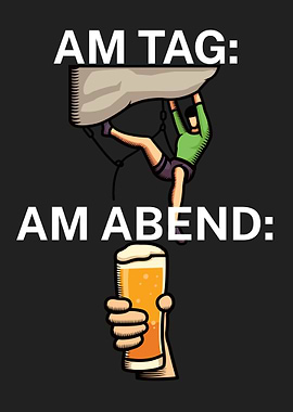 Klettern Am Tag Am Abend