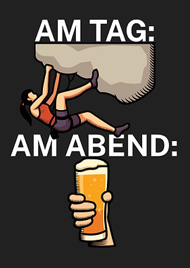 Klettern Am Tag Am Abend