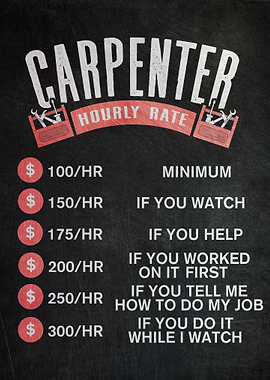 Carpenter Hourly Rate