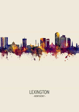 Lexington Skyline Kentucky