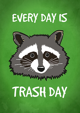 Funny Trash Panda