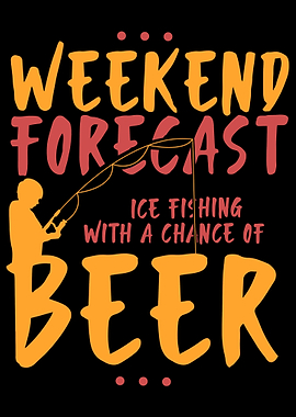 Angling Ice Fishing With