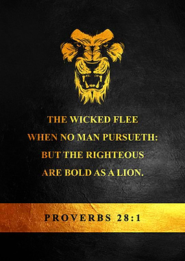 Proverbs 28 1
