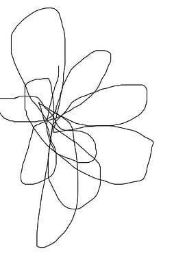 original abstract line