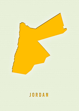MAP OF JORDAN