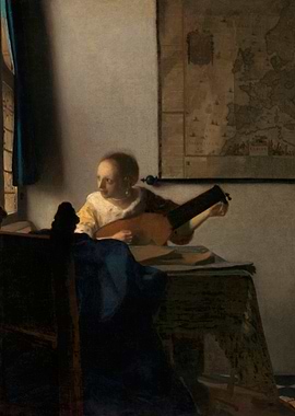 Young Woman with a Lute