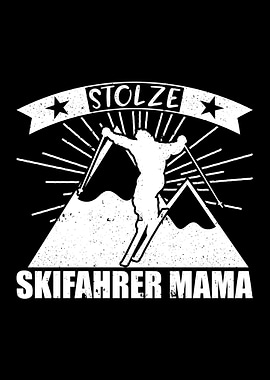 Proud Skiers Mama Mom