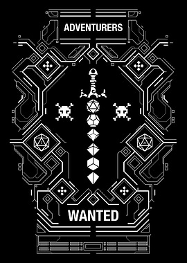 Adventurers Wanted Dice