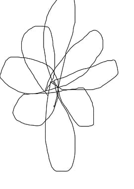 original abstract line