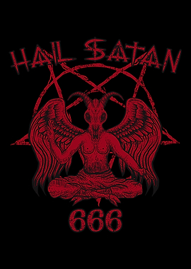 Hail Satan Devil 666
