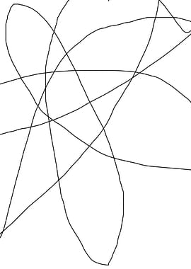 original abstract line