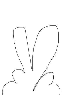 original abstract line