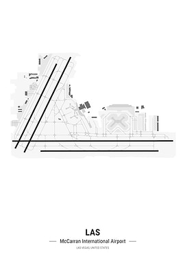 McCarran Airport Map
