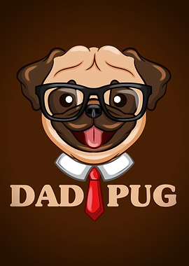 Dad Pug