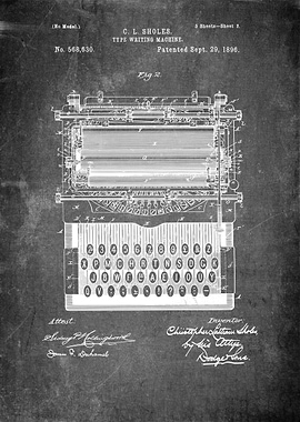 Typewriter Patent