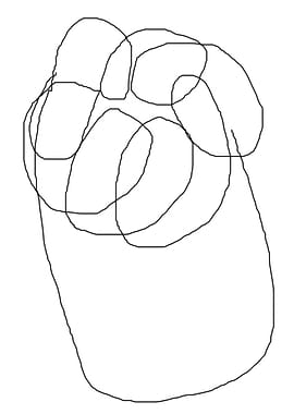 original abstract line