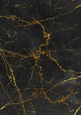 Black Gold Marble 10