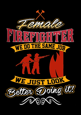 FEMALE FIREFIGHTER