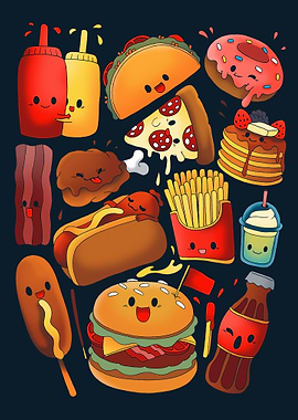 Junk Food Kawaii