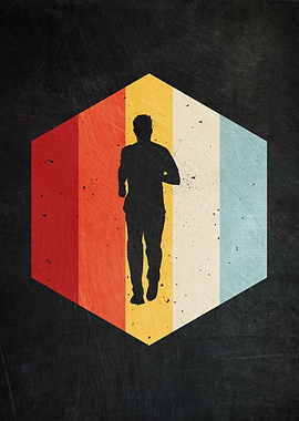 Running Retro Vintage