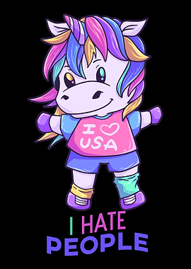 I Hate People Einhorn sayi