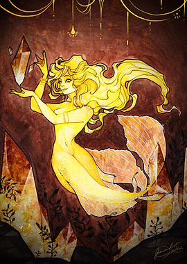 Crystal Lemon Mermaid
