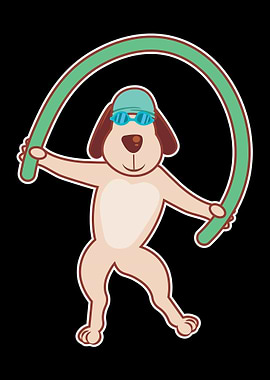 Dog Water Aerobics Dancing