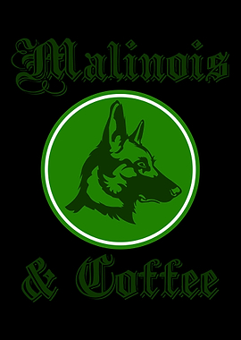 Malinois Coffee Graphic
