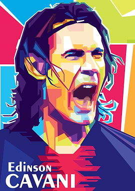 Cavani in pop art