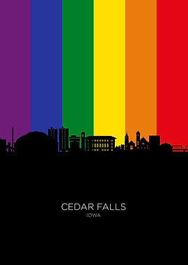 Cedar Falls Skyline Iowa