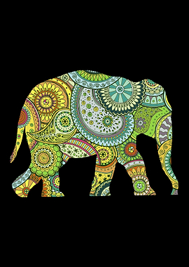 Illustrated Elephant