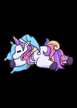 Unicorn sleepyhead slacker