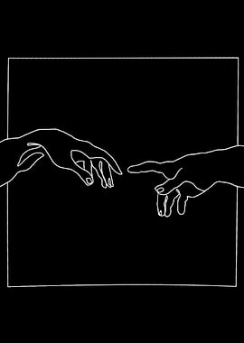 Minimalistic DaVinci Hands