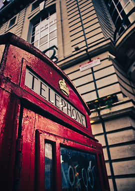 British Telephone box