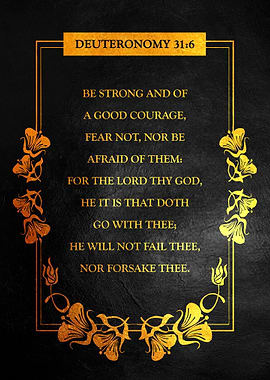 Deuteronomy 31 6