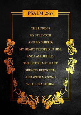 Psalm 28 7