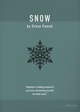 Snow Orhan Pamuk Book Art
