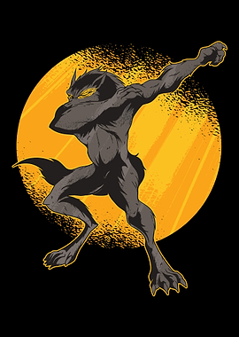 Werewolf in Dab Pose