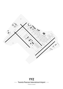 Toronto Airport Map
