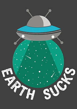 Alien UFO Earth Funny