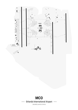 Orlando Airport Map