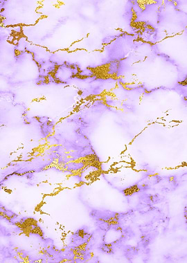 Purple Gold Marble 02
