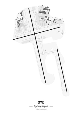 Sydney Airport Map