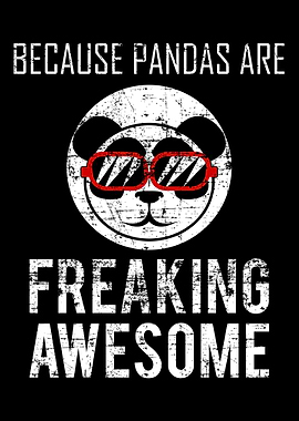 Because pandas are Freakin
