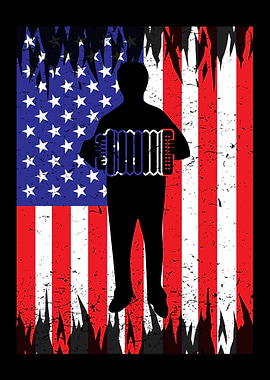 Accordion Player America