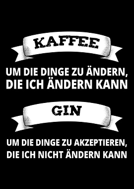 Gin Kaffee Liebhaber